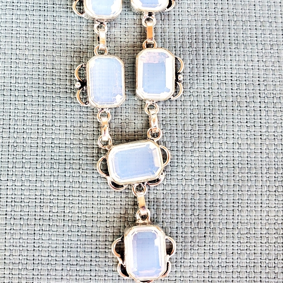 New Milky Opalite 925 Silver Necklace. - Picture 14 of 15